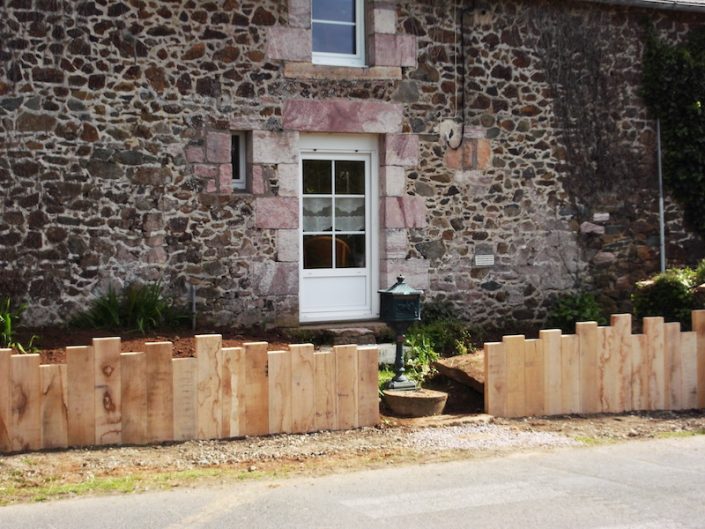 Clôture décorative