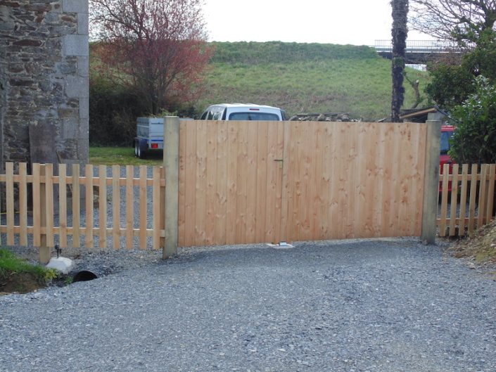 PORTAIL PLEIN EN BOIS PORTAIL PLEIN EN BOIS