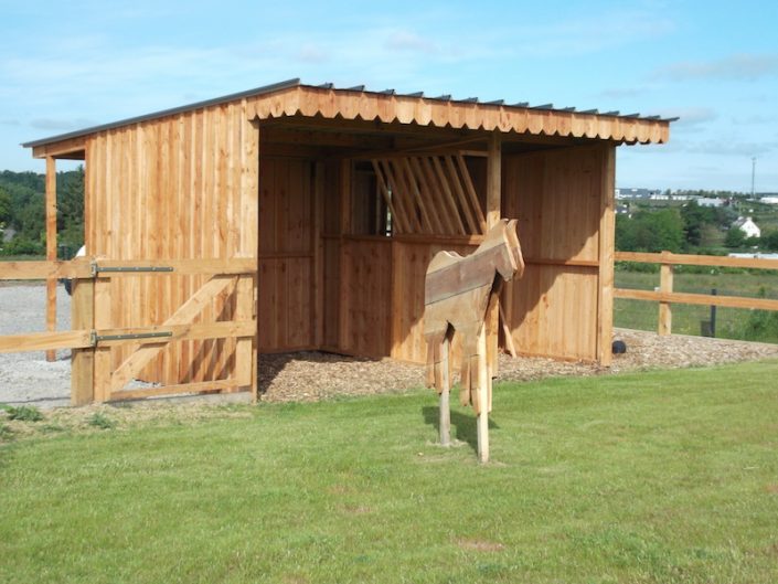 abri en bois