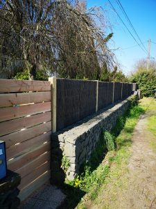 Clôture brande de bruyère Pordic