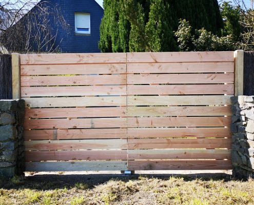 Portail en Bois