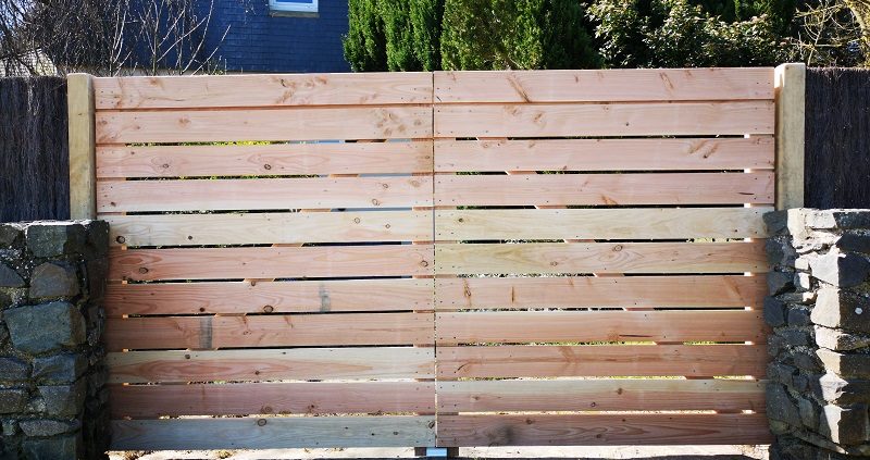 Portail en Bois