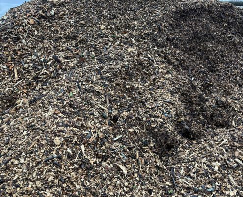 Paillage type BRF