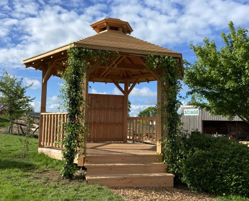 Kiosque en bois